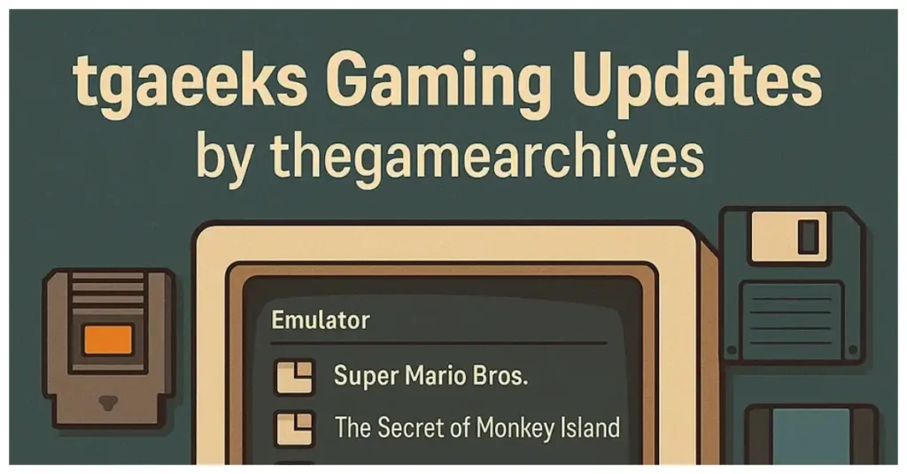 tgageeks gaming news from thegamearchives